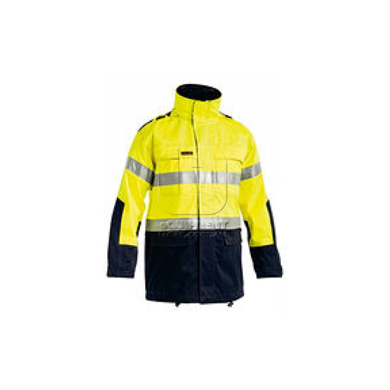 25835_FR RATED HI VIS TWO TONE YELLOW/NAVY